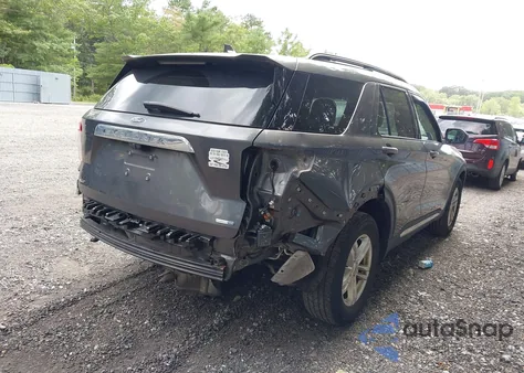 2020 Ford Explorer Xlt из США, поврежденный, VIN 1FMSK8DH8LGA87784